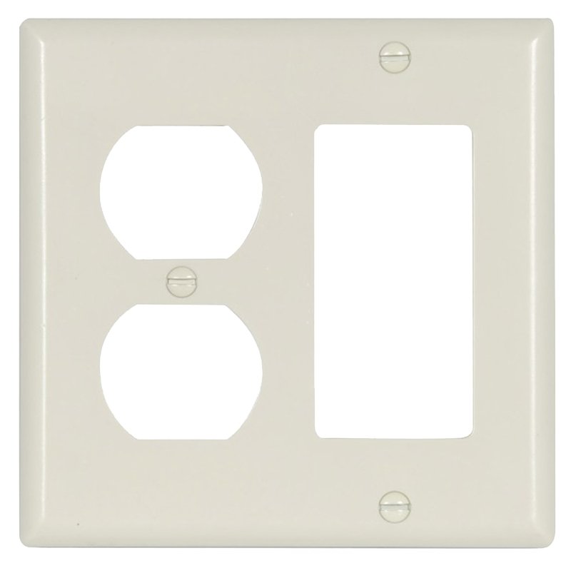 WALLPLATE DPLX/DECO LT ALM 2G 