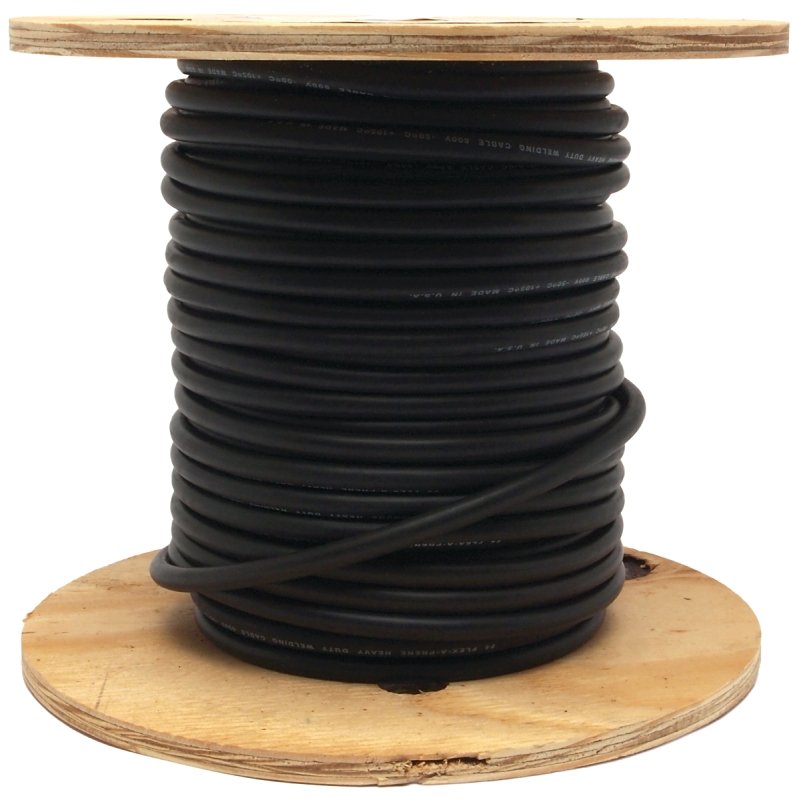 WELDING CABLE 4GA 125FT REEL  