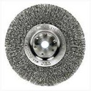 WHEEL BRUSH 6IN CRIMP FINE    
