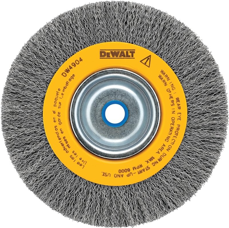 WHEEL BRUSH CRIMP 6IN         