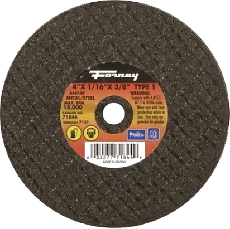 WHEEL CUTOFF MTL 4X1/16X3/8IN 