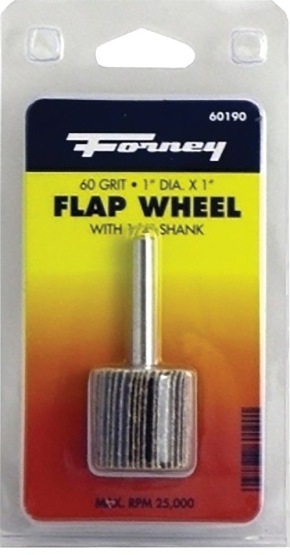 WHEEL FLAP MOUNT 60 GRIT 1X1IN