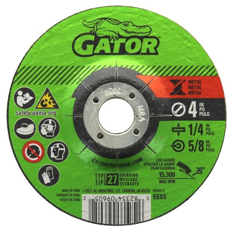 WHEEL METAL 4INX1/4INX5/8IN   