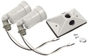 WHT 2LT WTHRPRF LMPHLDR/COVER 