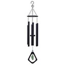 WIND CHIME GREEN AGATE 34IN   
