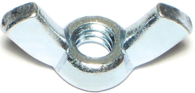 WING NUT ZINC 1/4-20          