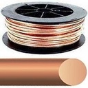 WIRE BARE COPPER 4GA SOL 200FT