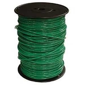 WIRE BLDG 10STR THHN 500FT GRN