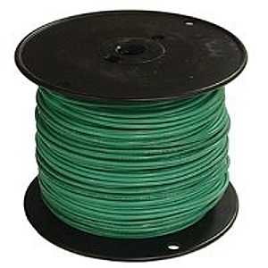 WIRE BLDG 12STR THHN 500FT GRN