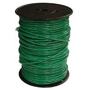 WIRE BLDG 6-STR THHN 500FT GRN