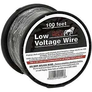 WIRE LV DUAL CONDTR 16GA 100FT