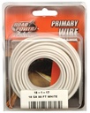 WIRE PRIM WHT 33FT CD 18GA    