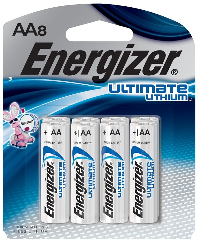 BATTERIES ULTMAT LITHM 2AA 8PK