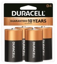 BATTERY ALKALINE CU TOP CD-4D 