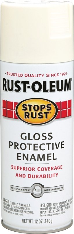 PAINT SPRAY GLO CNVS WHT 12OZ 