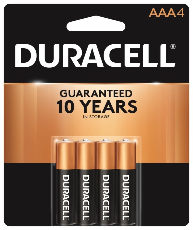 [1966019] BATTERY ALKALINE CU TOP 4/AAA 