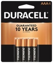 BATTERY ALKALINE CU TOP 4/AAA 