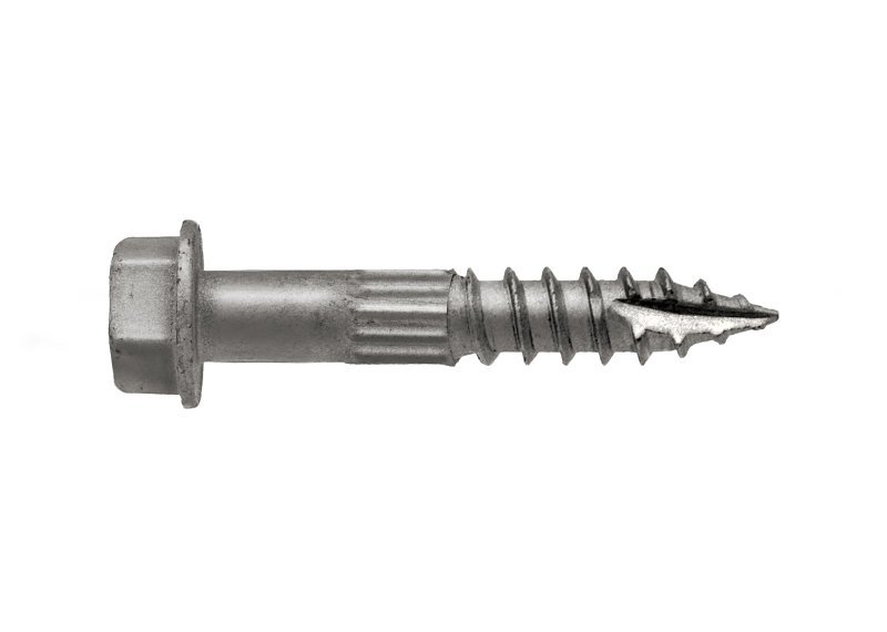 WOOD SCREW 3/8 HEX 1/4X1-1/2IN