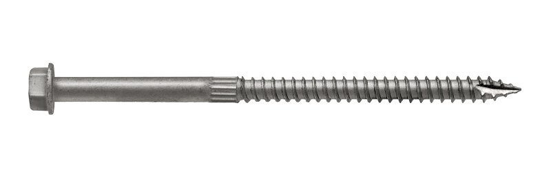 WOOD SCREW 3/8 HEX 1/4X4-1/2IN