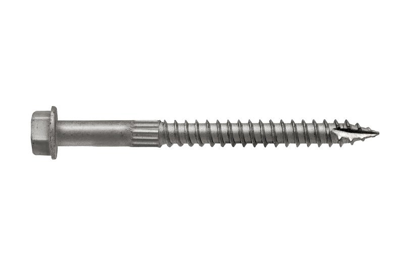 WOOD SCREW 3/8IN HEX 1/4X3IN  