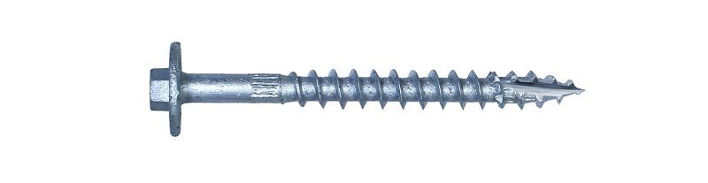 WOOD SCREW 4IN HEX DRIVE 10PK 
