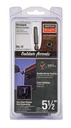 WOOD SCREW T40 6L BLACK 5.5IN 