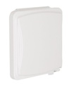 WP IN-USE CVR DP WHT 1G 2-3/4 