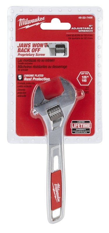 WRENCH ADJUSTABLE 6IN         