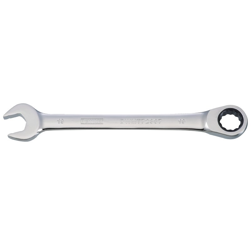 WRENCH RATCHTING ANTISLIP 19MM
