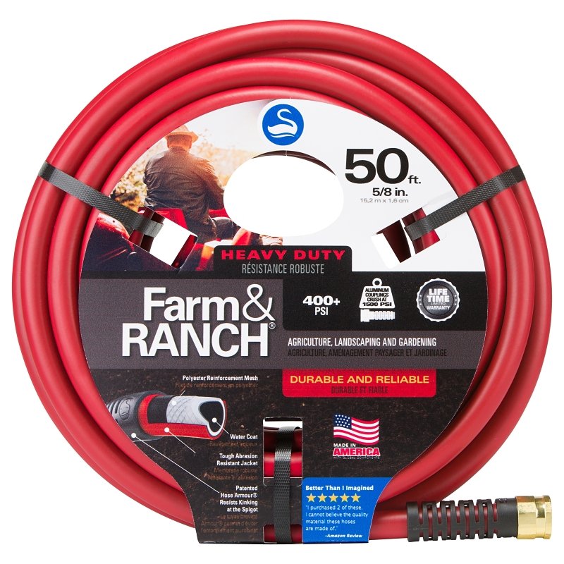 [7409295] HOSE GARDEN IND RED 5/8INX50FT