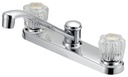 KITCHEN FAUCET 2-HNDL CHROME  