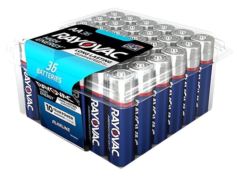 BATTERY ALK AA 750MAH 36PK    