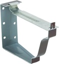 GUTTER BRKT 5IN FASCIA BRW ALU