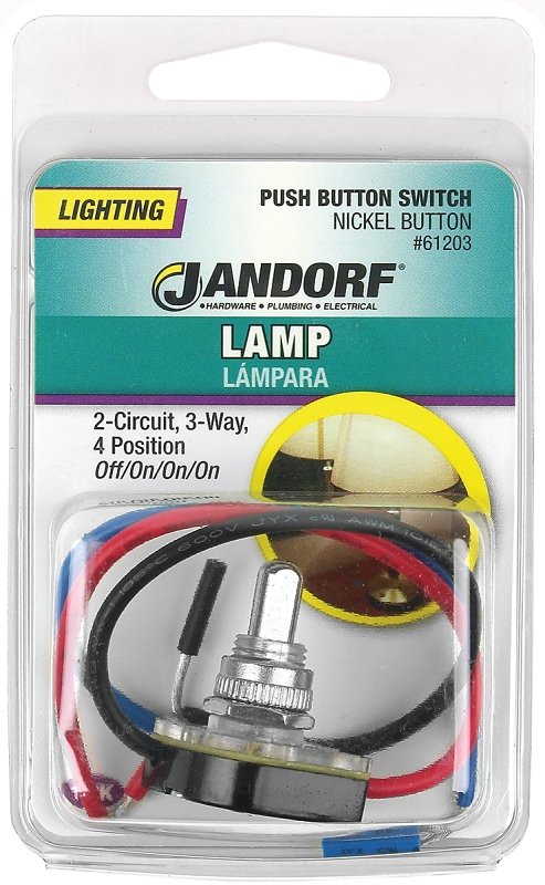 SWITCH PUSH BUTTON 2SPD 3 WIRE