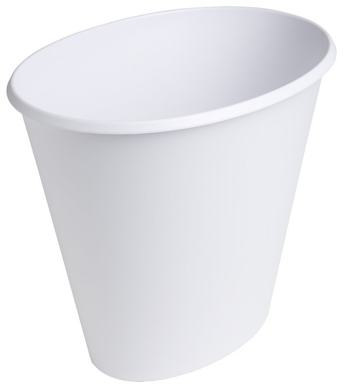 WASTEBASKET VANITY OVAL 2.5 GL