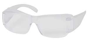 GLASSES SAFETY OVR RX CLEAR   