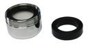 FAUCET AERATOR DUAL THREAD    