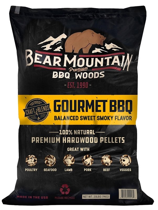 PELLET WD BBQ CB GOURMET 20LB 