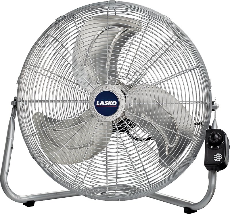 FAN FLOOR 3-SPEED 20IN CHROME 