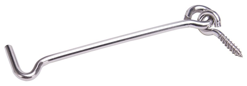 HOOK/EYE 4 INCH ZINC PLATE    