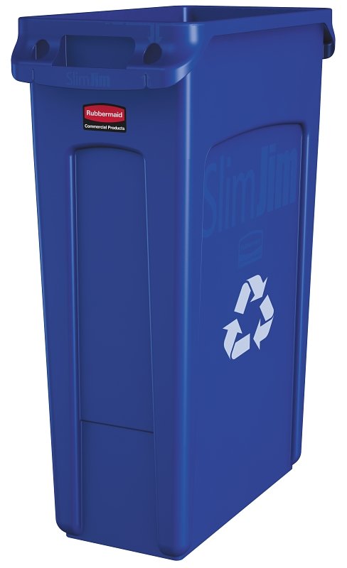 RECYCLE CONTAINER 23GAL BLUE  