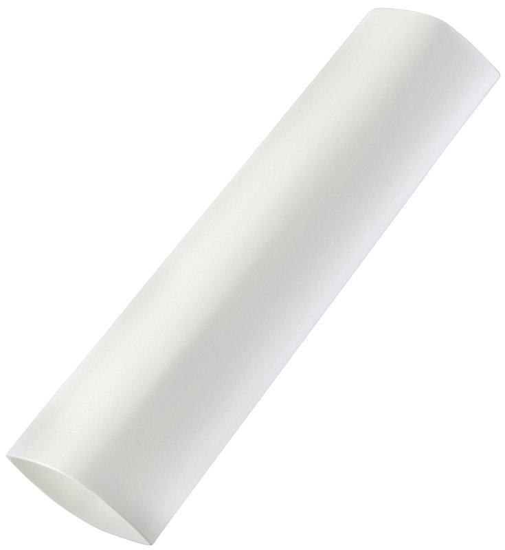 TUBING H SHRK 1/2-1/4X3IN WHT 