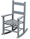 CHAIR CHILD HDWD ROCKING GRAY 