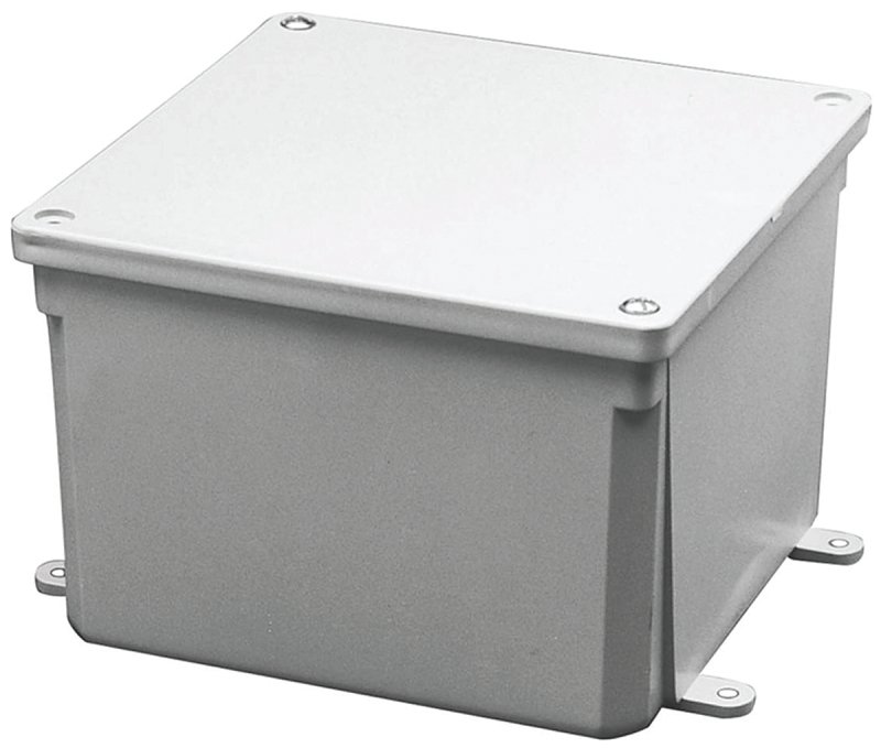 BOX JUNCTION PVC DIR BRL 4X4X4
