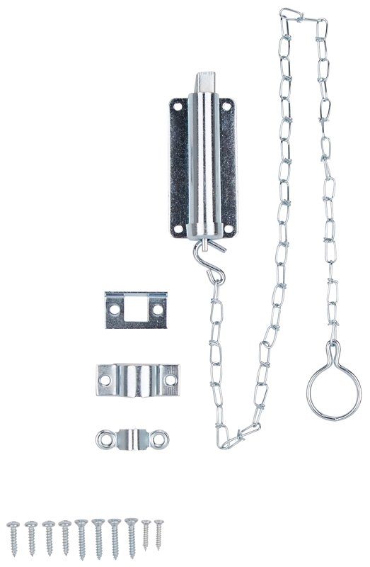 CHAIN BOLT STL 4IN ZINC PLATED