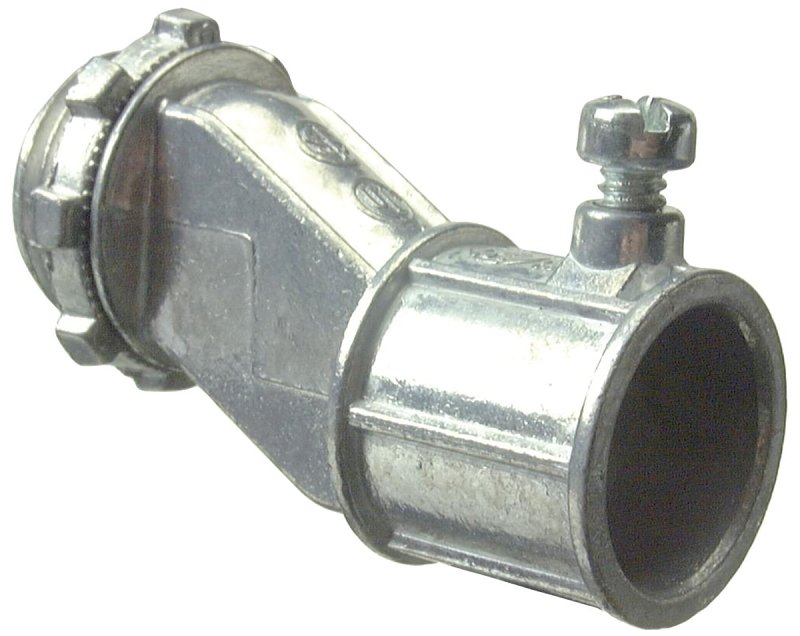 CONNECTOR ZNC EMT OFFSET 1/2IN