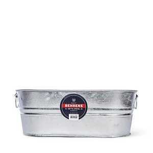 WASH TUB HTDP OVAL 5-1/2 GAL  