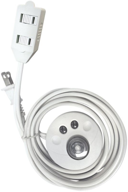 CORD EXTEN FOOT SWITCH WHT 9FT
