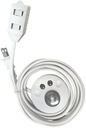 CORD EXTEN FOOT SWITCH WHT 9FT