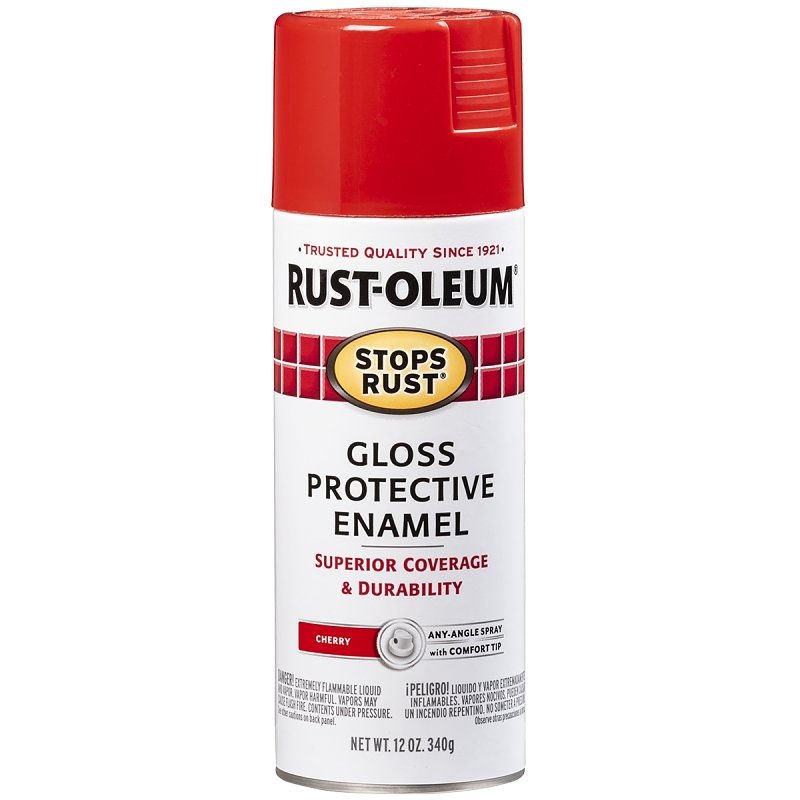PAINT SPRAY GLOSS CHERRY 12OZ 